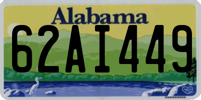 AL license plate 62AI449