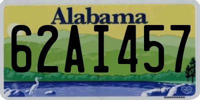 AL license plate 62AI457