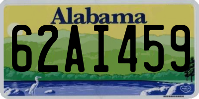 AL license plate 62AI459