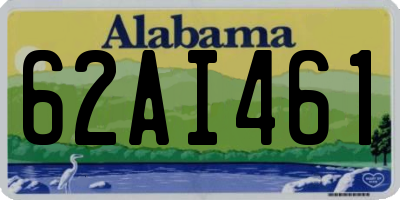 AL license plate 62AI461