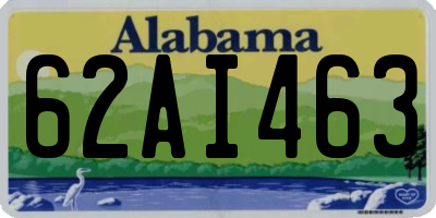 AL license plate 62AI463