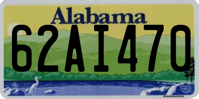 AL license plate 62AI470