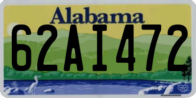 AL license plate 62AI472