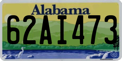 AL license plate 62AI473