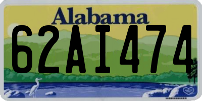 AL license plate 62AI474