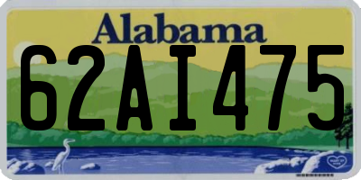 AL license plate 62AI475