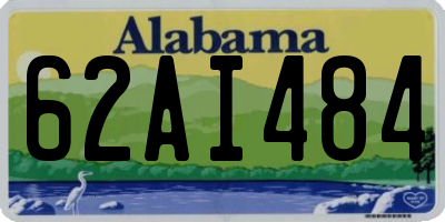 AL license plate 62AI484