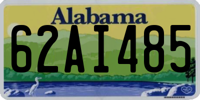 AL license plate 62AI485