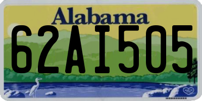 AL license plate 62AI505