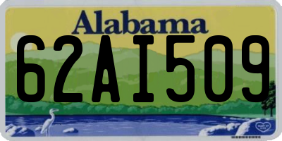 AL license plate 62AI509