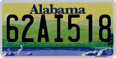AL license plate 62AI518