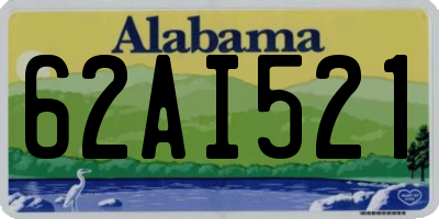 AL license plate 62AI521