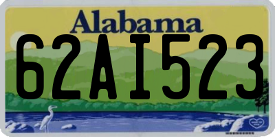 AL license plate 62AI523