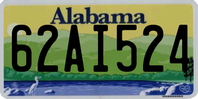 AL license plate 62AI524