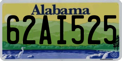 AL license plate 62AI525