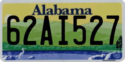 AL license plate 62AI527