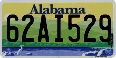 AL license plate 62AI529