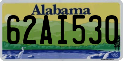 AL license plate 62AI530
