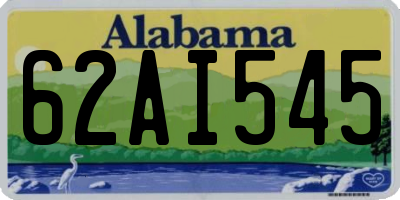 AL license plate 62AI545