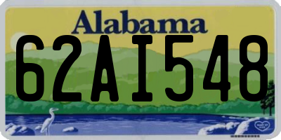 AL license plate 62AI548