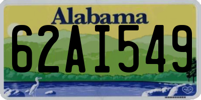 AL license plate 62AI549