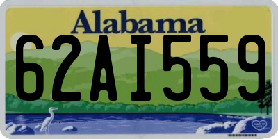 AL license plate 62AI559