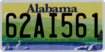 AL license plate 62AI561