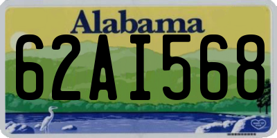 AL license plate 62AI568