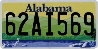 AL license plate 62AI569