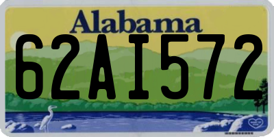 AL license plate 62AI572