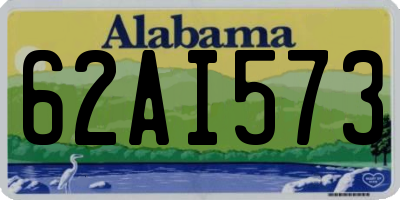 AL license plate 62AI573