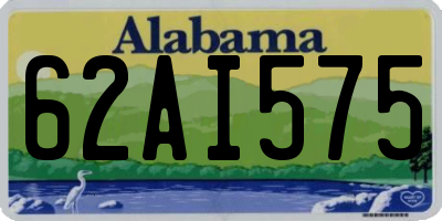 AL license plate 62AI575