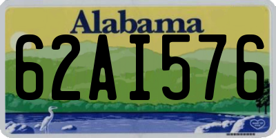 AL license plate 62AI576