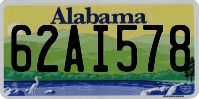 AL license plate 62AI578