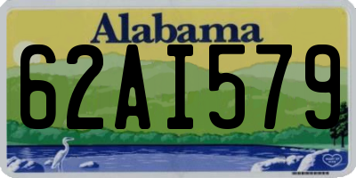 AL license plate 62AI579