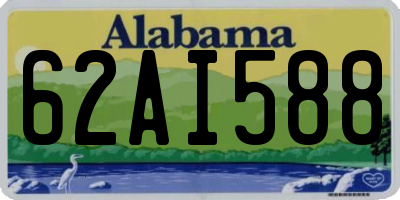AL license plate 62AI588