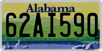 AL license plate 62AI590