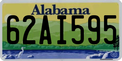 AL license plate 62AI595
