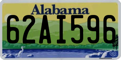 AL license plate 62AI596
