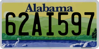 AL license plate 62AI597