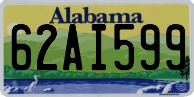 AL license plate 62AI599