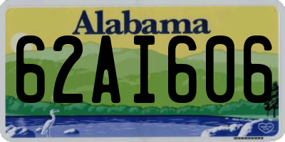 AL license plate 62AI606