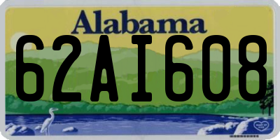 AL license plate 62AI608