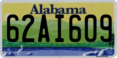 AL license plate 62AI609