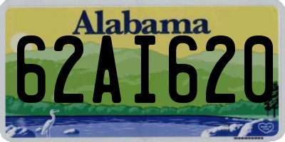 AL license plate 62AI620