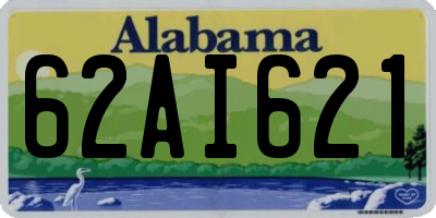 AL license plate 62AI621