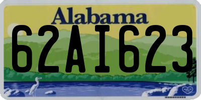 AL license plate 62AI623