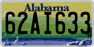 AL license plate 62AI633