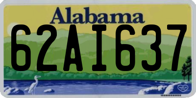 AL license plate 62AI637