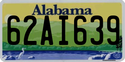 AL license plate 62AI639
